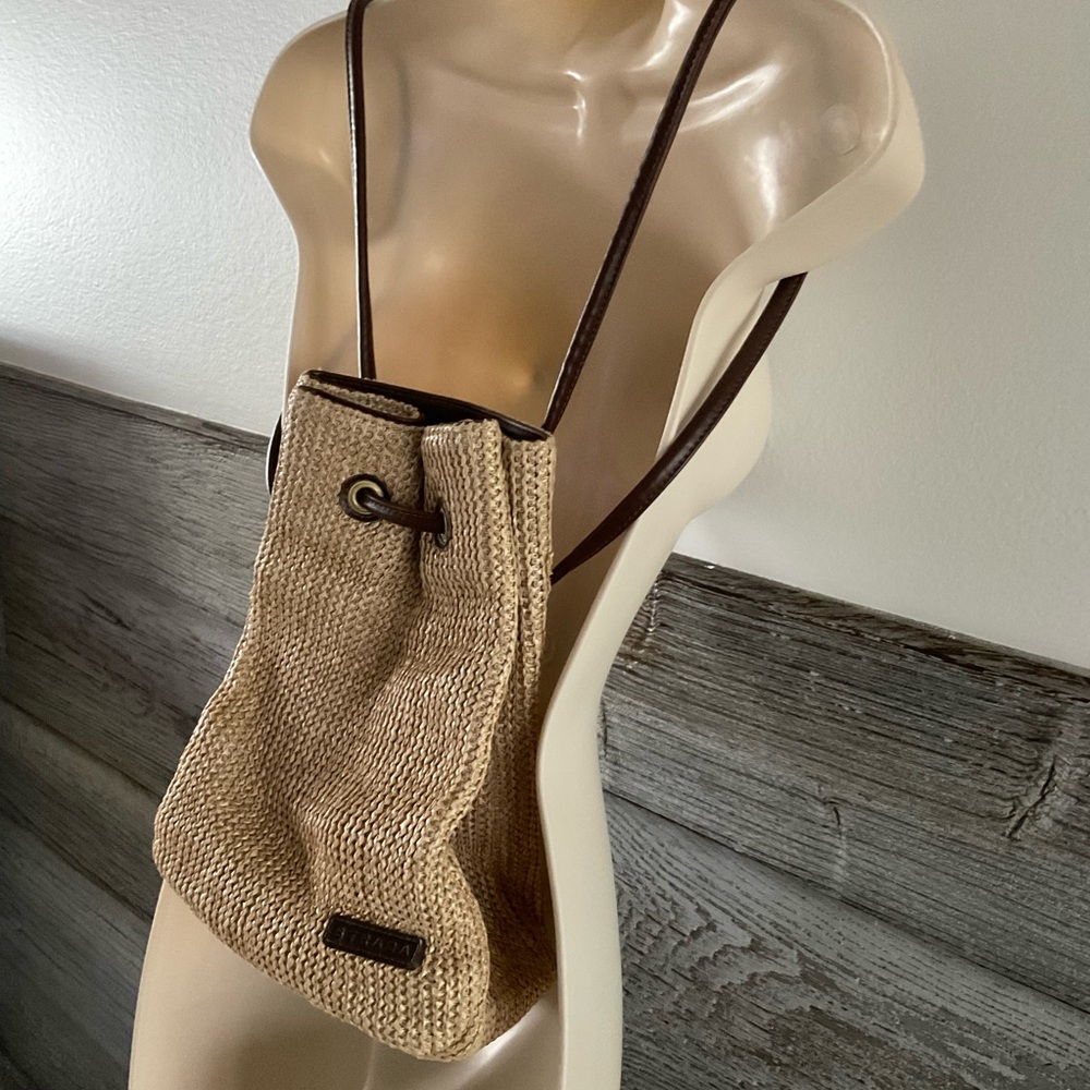 Strada tan woven backpack - Picture 2 of 11